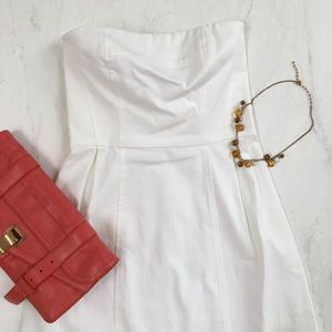 Theory white summer dress